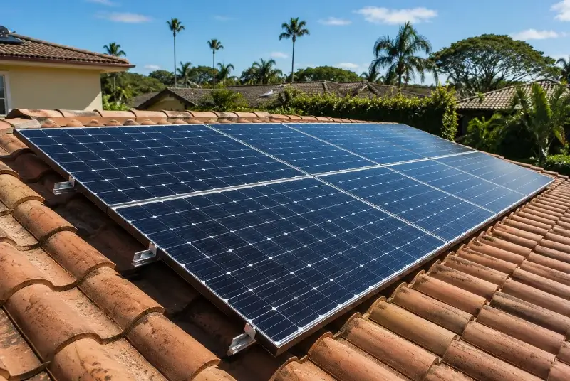 Installation de panneaux solaires à Saussenac