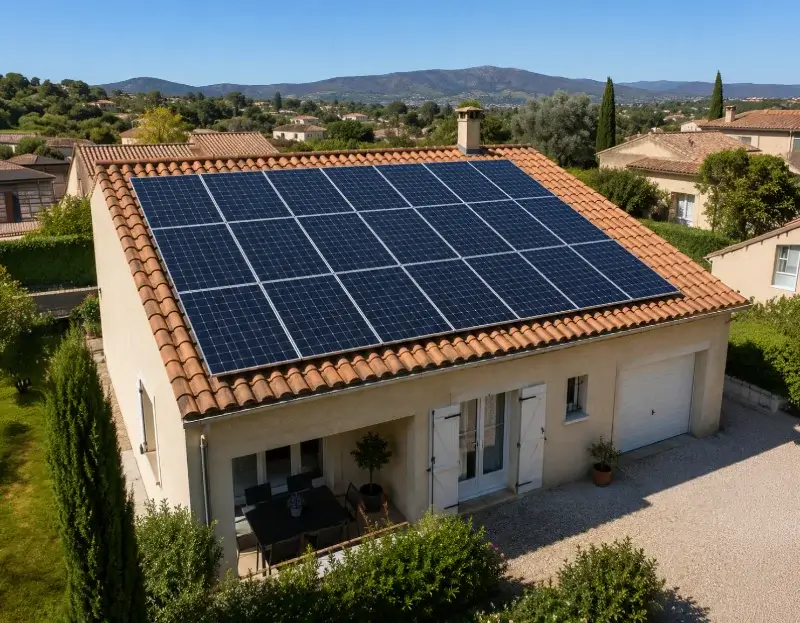 Prime à l'autoconsommation panneaux solaires Saussenac — aide financière de l'État